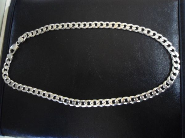 Corrente Folheada a Prata 6mm